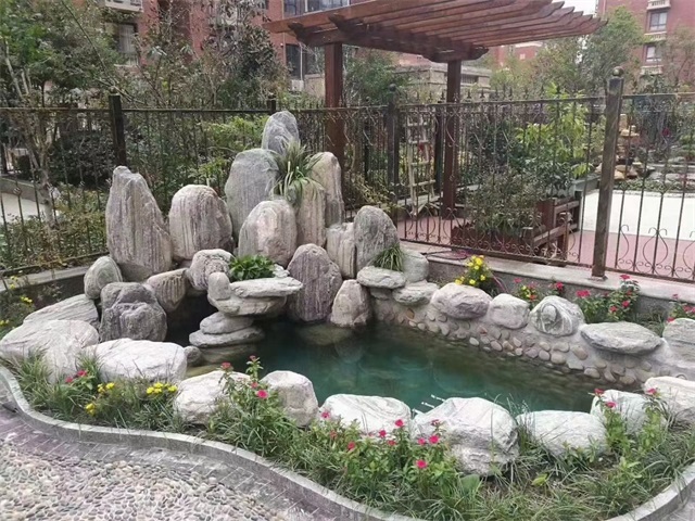 鹿寨乡村别墅庭院景观设计